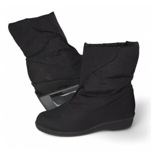 Toe Warmers Jennifer Waterproof Winter Boots Made in Canada Black Women's 10WW